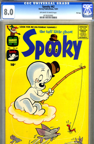 Spooky #62   CGC graded 8.0 - SINGLE H GRADED -  - SOLD!