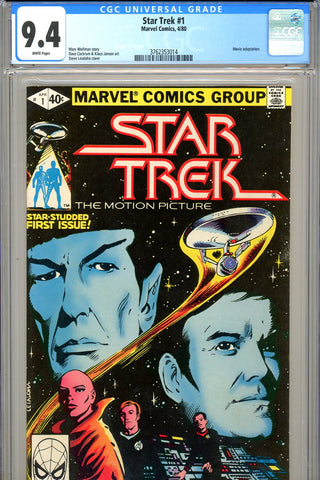 Star Trek #1 CGC graded 9.4 - movie adaptation - 1980 - SOLD!