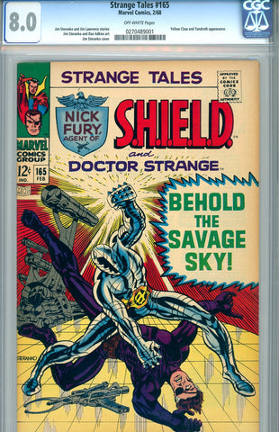 Strange Tales #165  CGC graded 8.0 SOLD!