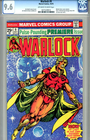 Warlock #09  CGC graded 9.6 - SOLD!