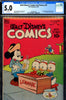 Walt Disney's Comics and Stories #97 CGC graded 5.0 Walt Kelly cover