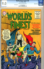 World's Finest #082  CGC graded 9.0  HIGHEST GRADED 1956 SOLD!