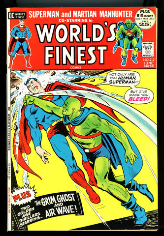 World's Finest #212 NEAR MINT-  1972