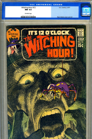 Witching Hour #13   CGC graded 9.4 - Adams cover - SOLD