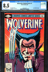 Wolverine Limited Series #1 CGC graded 8.5 - first solo Wolverine comic - SOLD!