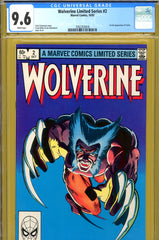 Wolverine Limited Series #2 CGC graded 9.6 - first FULL Yukio - SOLD!