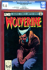 Wolverine Limited Series #3 CGC graded 9.6 - Frank Miller cover/art -SOLD!