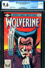 Wolverine Limited Series #1 CGC graded 9.6 - first solo SOLD!