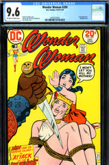 Wonder Woman #209 CGC graded 9.6 bondage cover - SOLD!