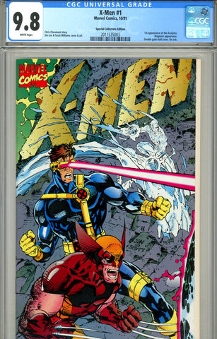 X-Men #1 CGC graded 9.8 Collectors Edition SOLD!