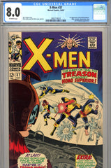 X-Men #037 CGC graded 8.0 - first Mutant Master SOLD!