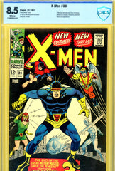 X-Men #039 CBCS graded 8.5 - X-Men in new costumes - SOLD!