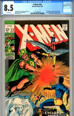 X-Men #054 CGC graded 8.5 first Alex Summers - SOLD!