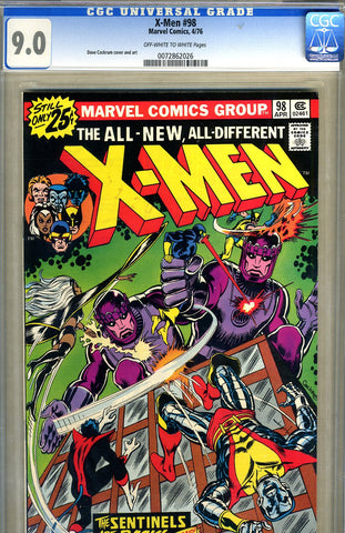 X-Men #098   CGC graded 9.0 - SOLD