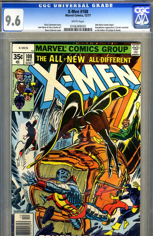 X-Men #108   CGC graded 9.6 - SOLD!