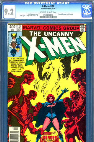 X-Men #134 CGC graded 9.2 - Phoenix becoms Dark Phoenix