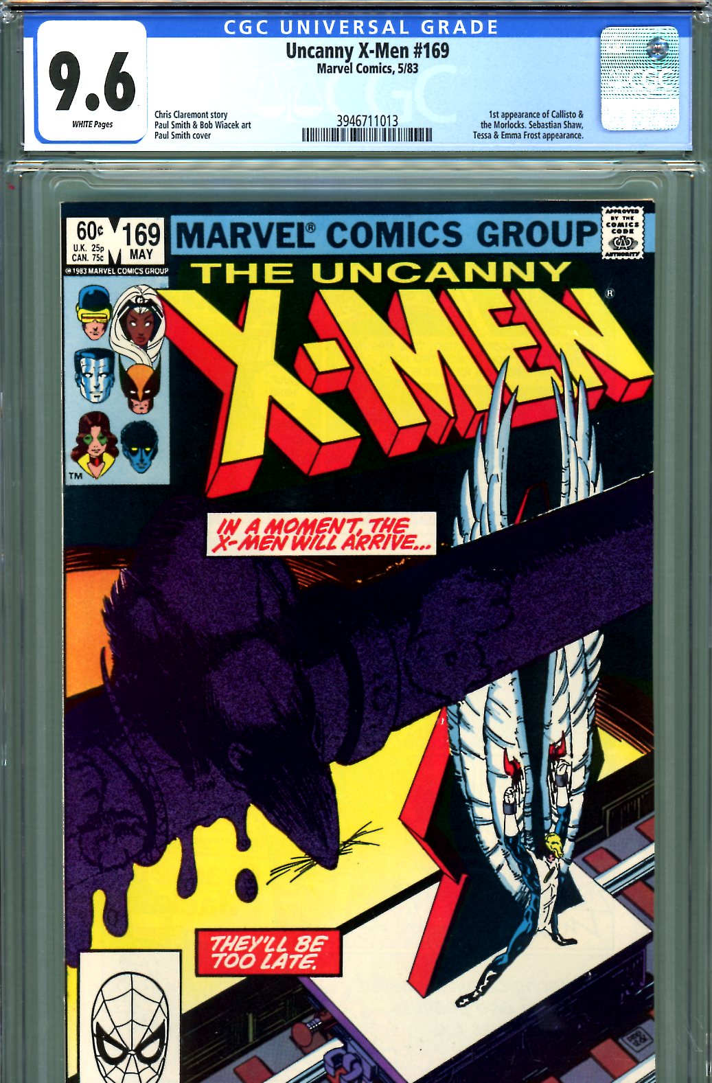 アメコミリーフ Uncanny X-Men #169 CGC 9.0-